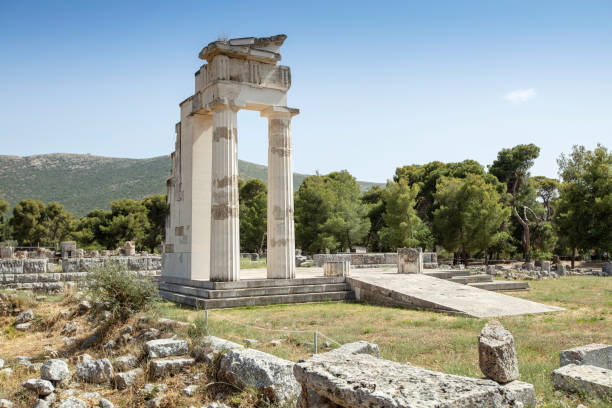istock Epidaurus, Greece. Temple of Asklepios 2158350351