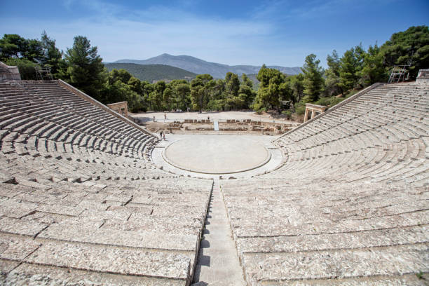 The Epidaurus Ancient Theatre is a theatre in the Greek old city of Epidaurus dedicated to the ancient Greek God of medicine, Asclepius.