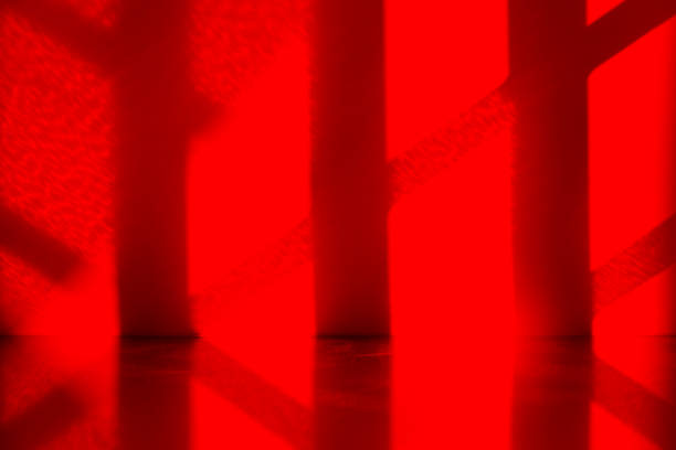 burning paper, glowing edge of paper on a black background