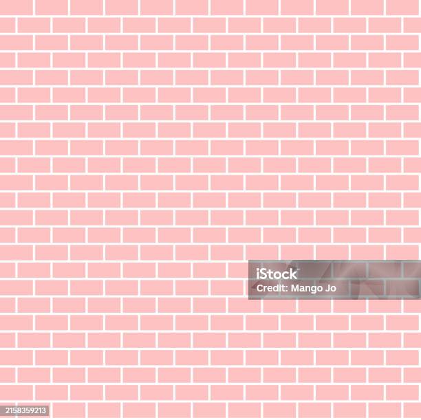 Brick Pattern Vector Design Brick Pattern Background Vector Design Stock Illustration - Download ...