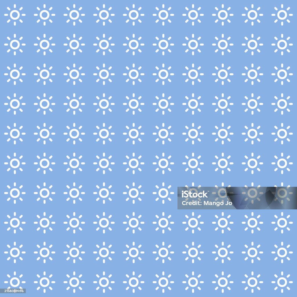 Sun Pattern Background Vector Design Stock Illustration - Download ...