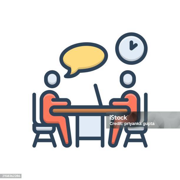 Interview Job Interview Stock Illustration - Download Image Now ...