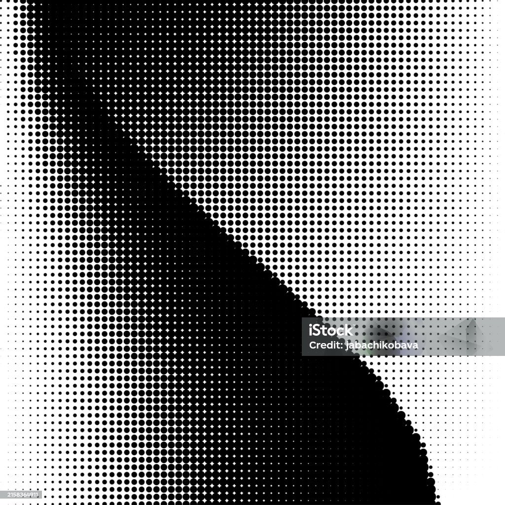 Halftone Dots Pattern Gradient Halftone Dots Backgrounds Stock ...