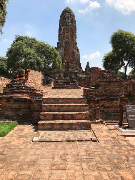 istock A silent sermon hall stands amidst the ruins of Ayutthaya Historical Park. 2158366196