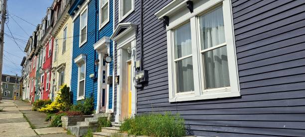 istock Jellybean Row HousesSainte John's Terre Neuve 2158379287