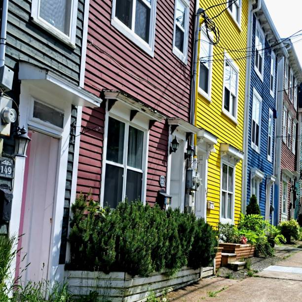 istock Jellybean Row HousesSainte John's Terre Neuve 2158379307