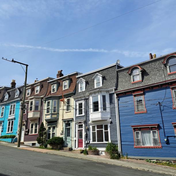 istock Jellybean Row HousesSainte John's Terre Neuve 2158379337