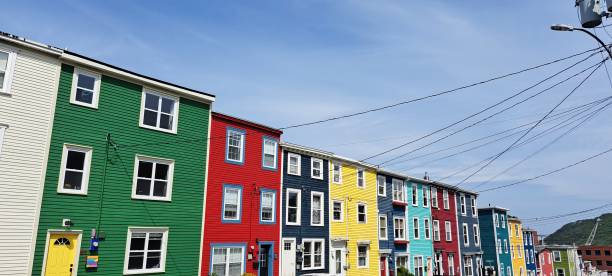 istock Jellybean Row HousesSainte John's Terre Neuve 2158379427
