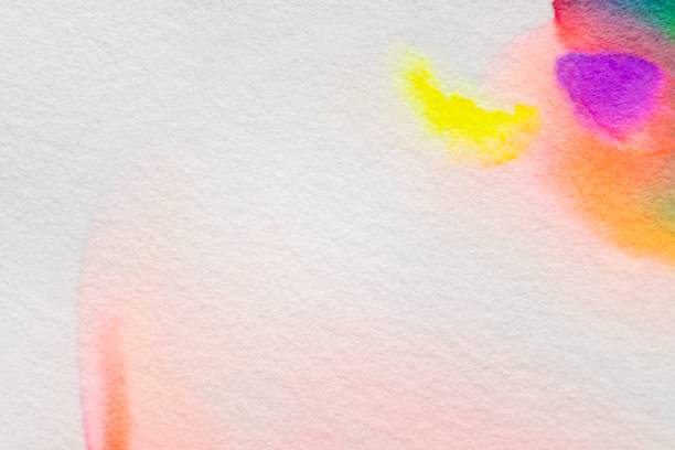 istock Aesthetic abstract chromatography background in neon tone 2158380896