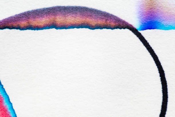 istock Aesthetic abstract chromatography background in colorful tone 2158380897