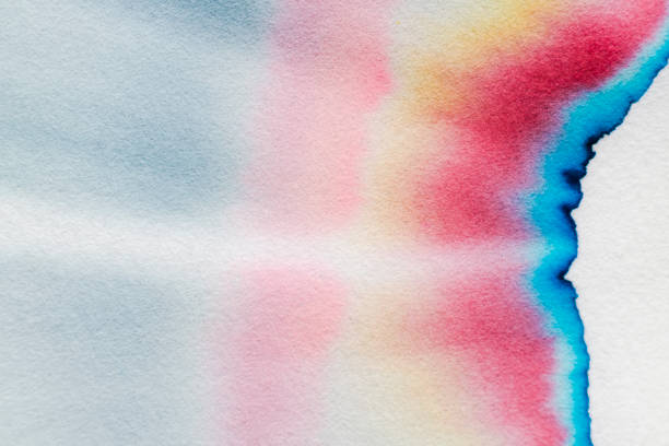 istock Aesthetic abstract chromatography background in colorful tone 2158381200