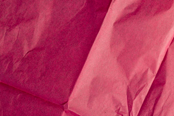 istock beautiful crumpled pink wrapping paper 2158397286