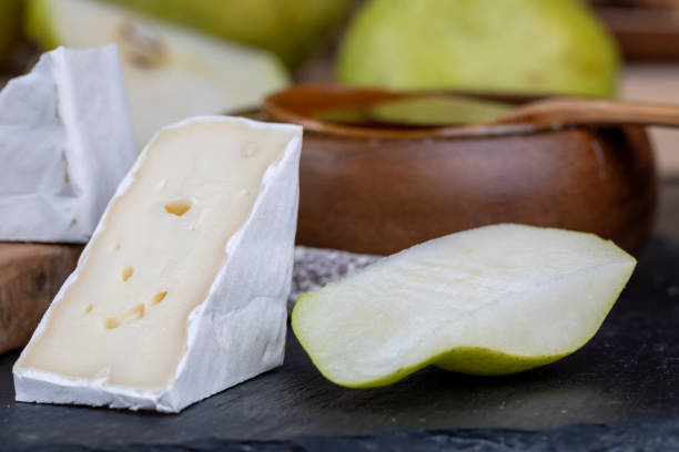 istock delicious soft cheese with white mold close-up 2158397447
