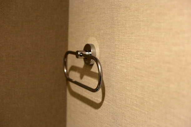 istock Stainless steel towel ring, Bathroom towel holder 2158397591