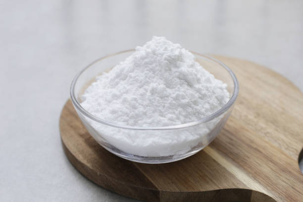 istock Bowl of baking soda, Sodium bicarbonate powder 2158397987