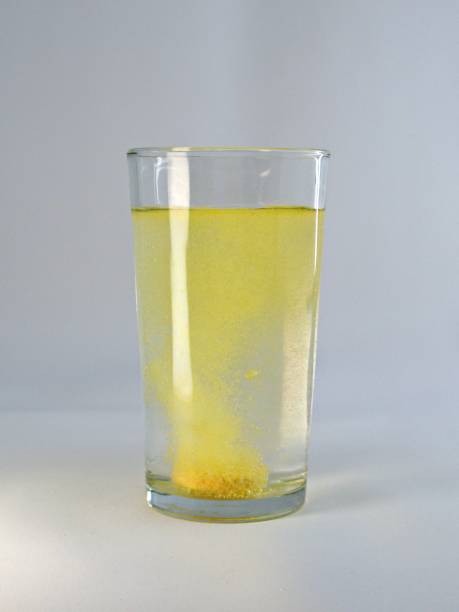 istock A glass of effervescent multivitamin. 2158399204