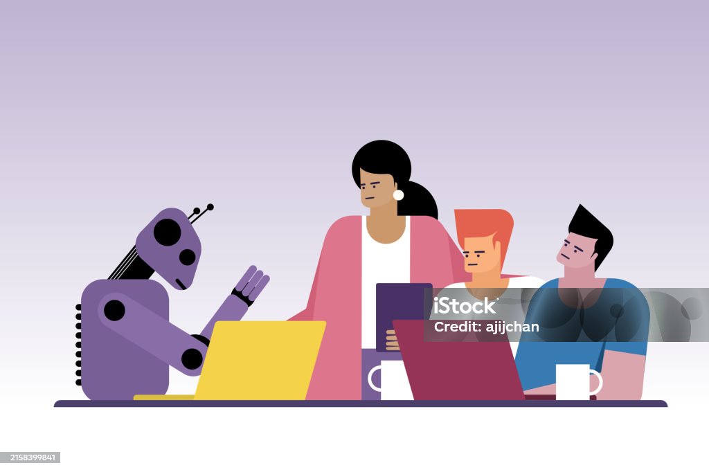 Community Problems Robotics Collaborative Future Humans And Robot Working Together To Solve Complex ...