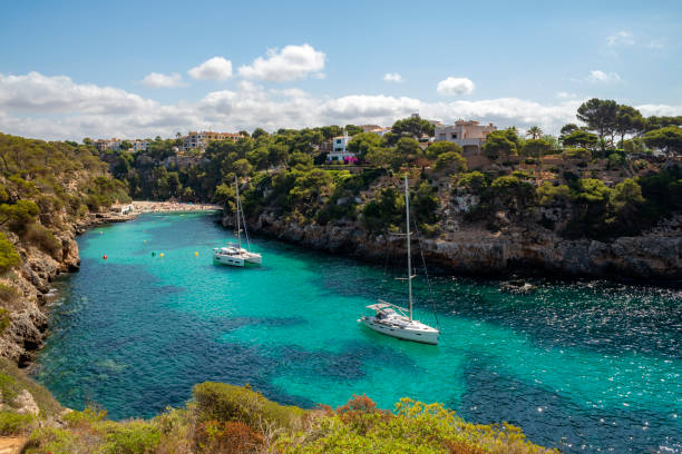 istock Cala Pi beautiful cove in Majorca 2158400705