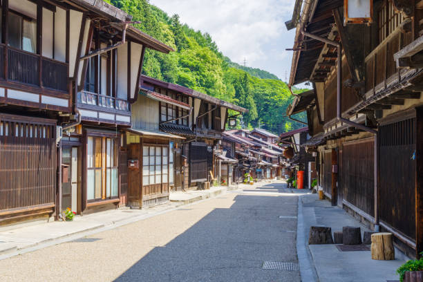istock Morning at Narai-juku (Shiojiri City, Nagano Prefecture). 2158411987