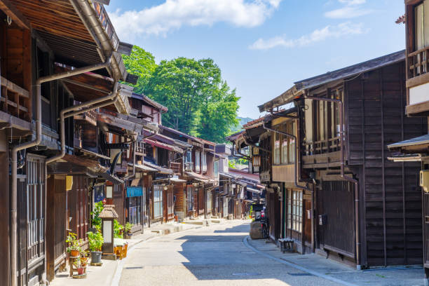 istock Morning at Narai-juku (Shiojiri City, Nagano Prefecture). 2158411999