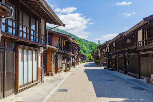 istock Morning at Narai-juku (Shiojiri City, Nagano Prefecture). 2158412021