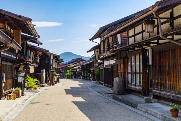 istock Morning at Narai-juku (Shiojiri City, Nagano Prefecture). 2158412042
