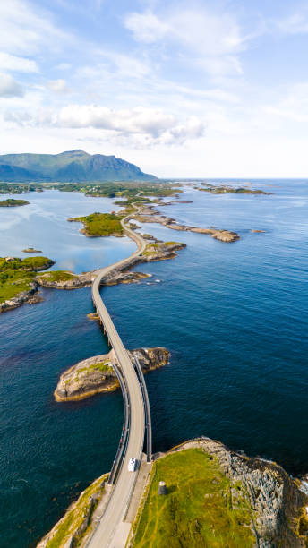 istock A Winding Road Through The Norwegian Islands, Atlantic Ocean Road Norway 2158413023