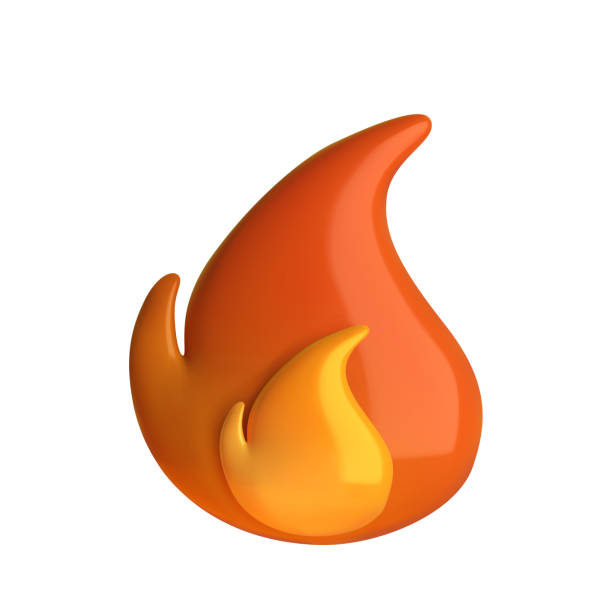istock High-quality 3D fire flame icon, isolated on white background. Vibrant, realistic, and detailed vector illustration. Perfect for digital design, apps, and creative projects. 2158417040