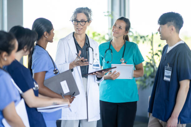 istock Casual Medical Team Training 2158419677