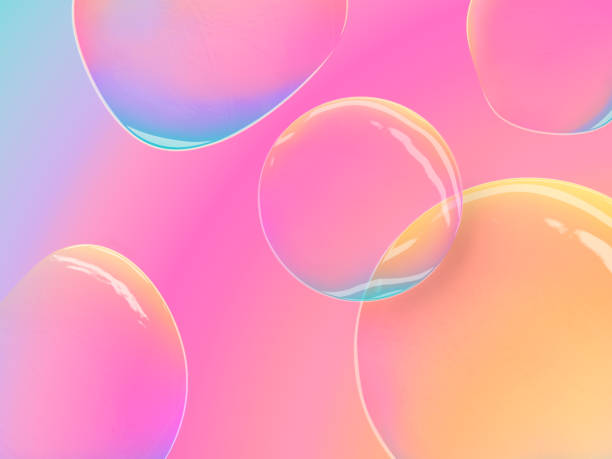 istock Colorful Soap Bubble Wallpaper 2158423668