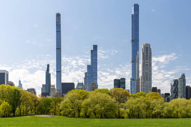 istock Manhattan skyscrapers and Central Park 2158428207