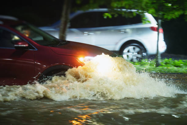 istock Roadway Flooding After Torrential Rain 2158431324