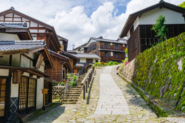 istock Stone‐paved road of Magome-juku (Nakatsugawa City, Gifu Prefecture) 2158433616