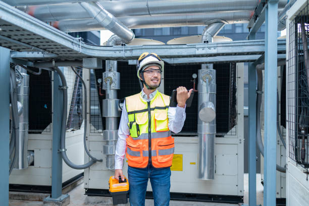istock Engineer Conducting Inspection in Industrial Plant 2158436152