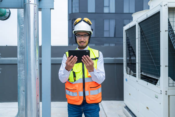 istock Engineer Conducting Inspection in Industrial Plant 2158436289
