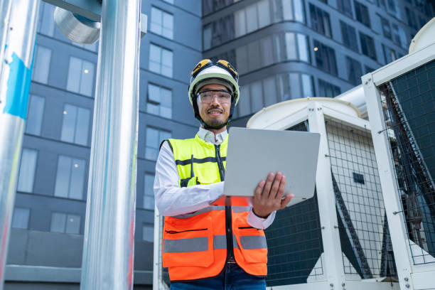istock Engineer Conducting Inspection in Industrial Plant 2158436422