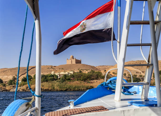 istock Coastline of the Nile river part called First Cataract, Aswan, Egypt 2158438930