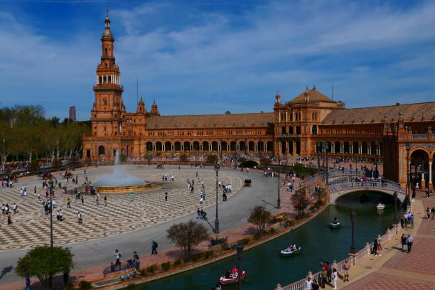 istock Plaza de Espana, Seville, Andalusia 2158442747
