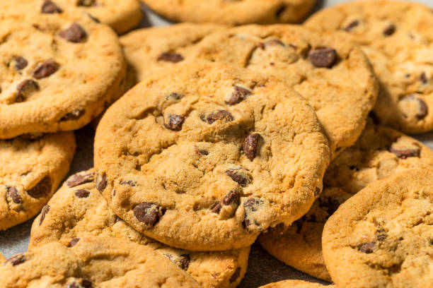 istock Warm Gooey Chocolate Chip Cookies 2158450574
