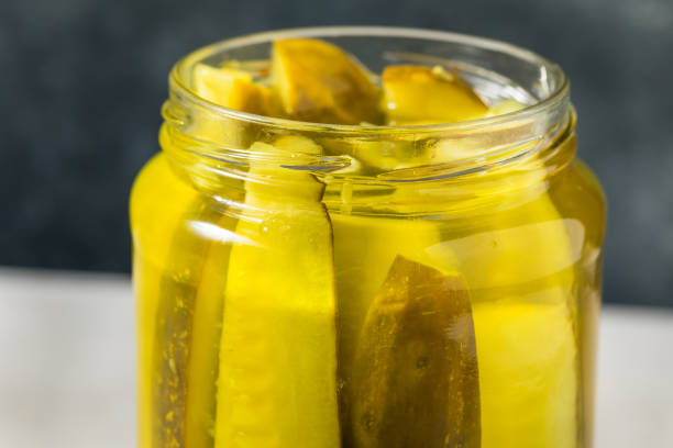 istock Healthy Dill Pickle Spears 2158450954