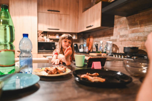 Bad habits on table.