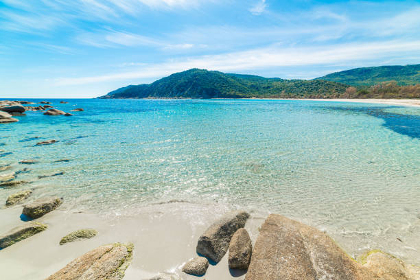 istock White sand and turquoise water in Sardinia 2158468966