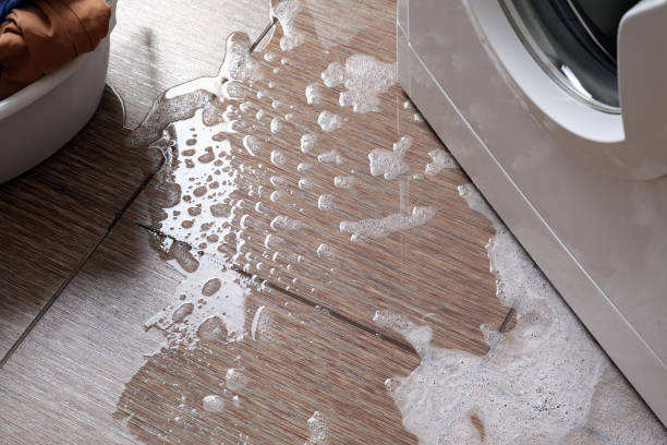 Breakdown of a household washing machine.