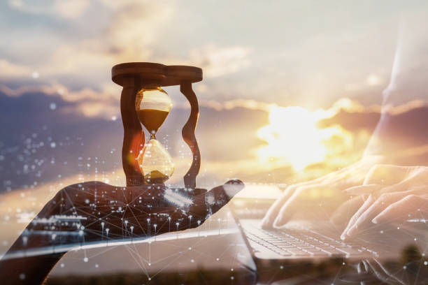 istock Concept of time in your business work. 2158484186