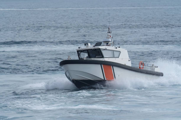 istock A boat capable of speeding on the sea 2158484867