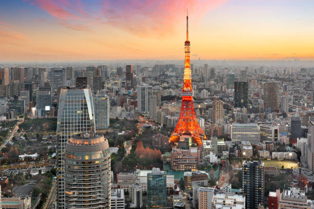 Tokyo, Japan from Toranomon