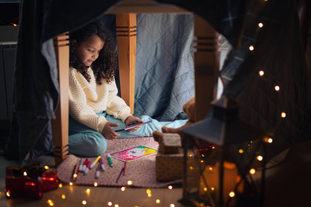 istock Cozy Indoor Fort Playtime 2158496410