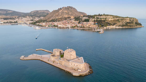 istock View of Nafplio town and harbour, Peloponnese, Greece. 2158496607