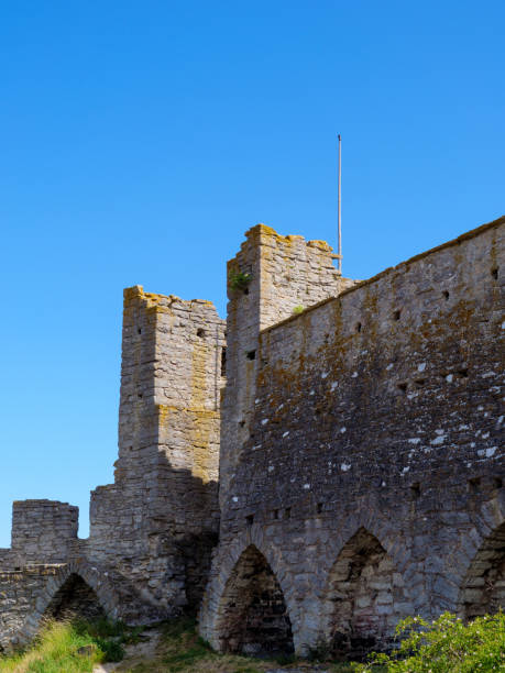 istock The old wall of Visby 2158508953
