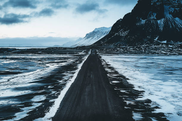 istock Blue hour in the winter on Iceland 2158511998